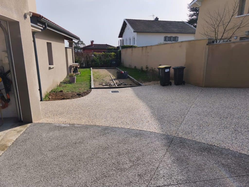 Béton désa et drainant La tour de Salvagny 3