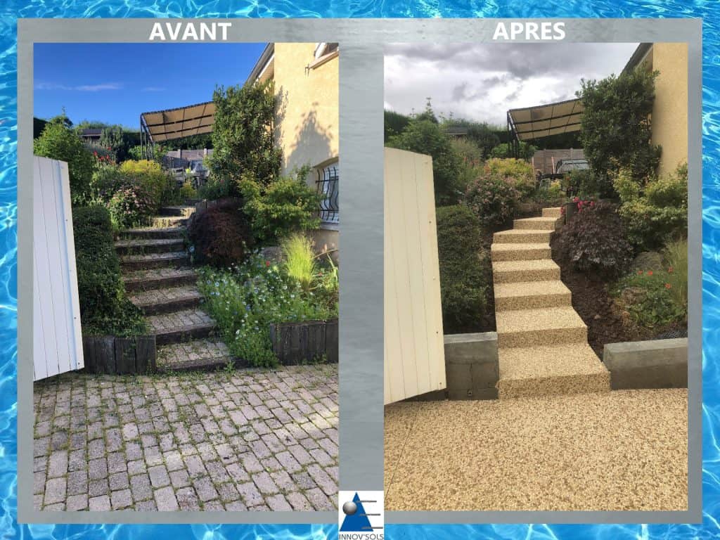 innovsols-marches-Sainte foy l_argentiere béton désactivé