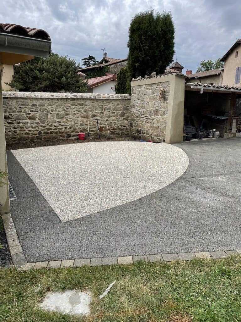 Béton drainant et désactivé St Andéol 5