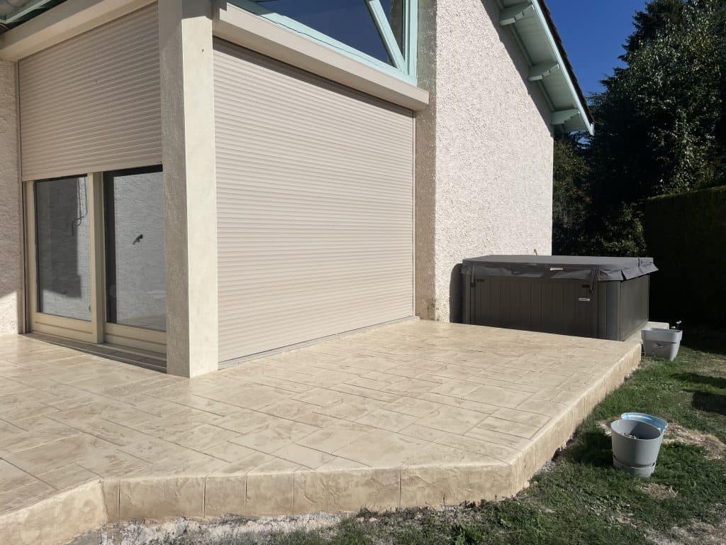béton imprimé la chapelle_